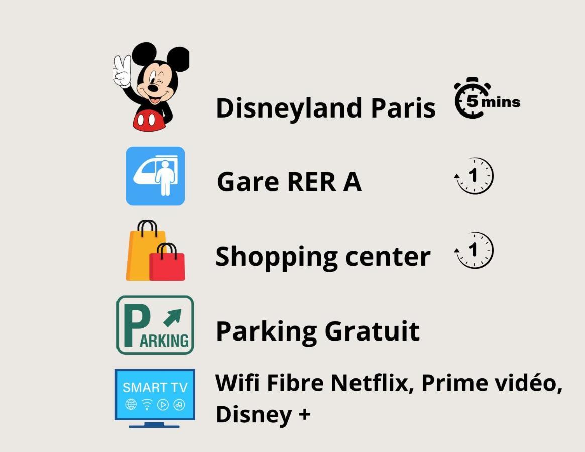 Disneyland Paris Station 2Min Chessy  Exterior photo